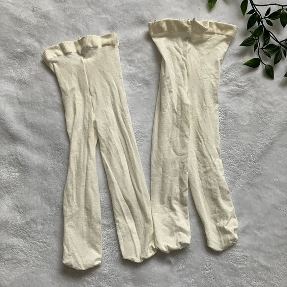 ⭐FREE w/ Purchase White Baby Tights 12-24M | VGUC - Picture 1 of 7